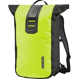 Ortlieb - Velocity High Visibility 23l Daypack neon yellow black reflective