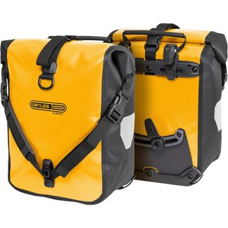 Sport-Roller Classic 25l 2 Pieces Bicycle Bags sunyellow black