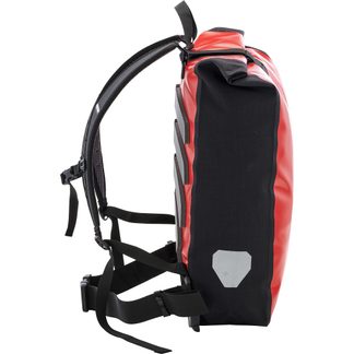 Messenger-Bag 39l Bike Backpack red black