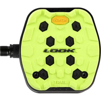 Look - Trail Grip Pedale lime 2023