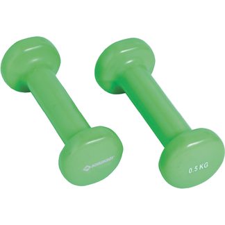 Schildkröt Fitness - Vinyl dumbbells 0.5kg Set of 2 green