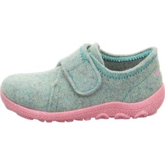 Happy Octi Slippers Kids light green