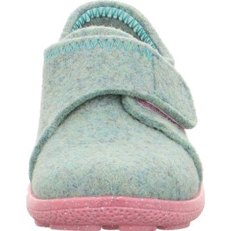 Happy Octi Slippers Kids light green