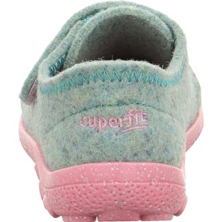 Happy Octi Slippers Kids light green