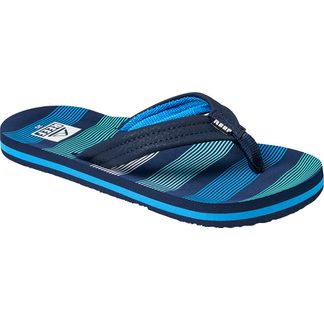 Reef - Kids Ahi Sandals Boys deep sea stripes