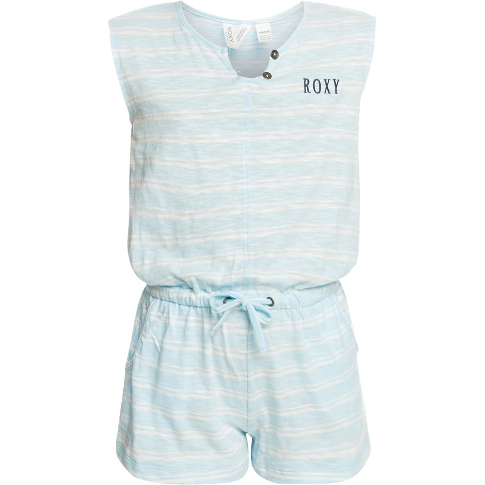 Big Memories Stripes Playsuit Mädchen cool blue down stripes