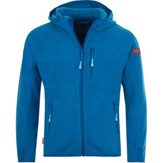 Trollkids - Sandefjord Fleece Jacket Kids med blue