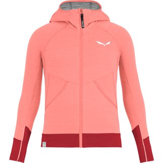 SALEWA - Puez Hybrid Fleece Jacket Kids lantana pink melange