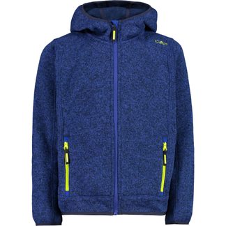 CMP - Fix Hood Fleece Jacket Kids blue electric