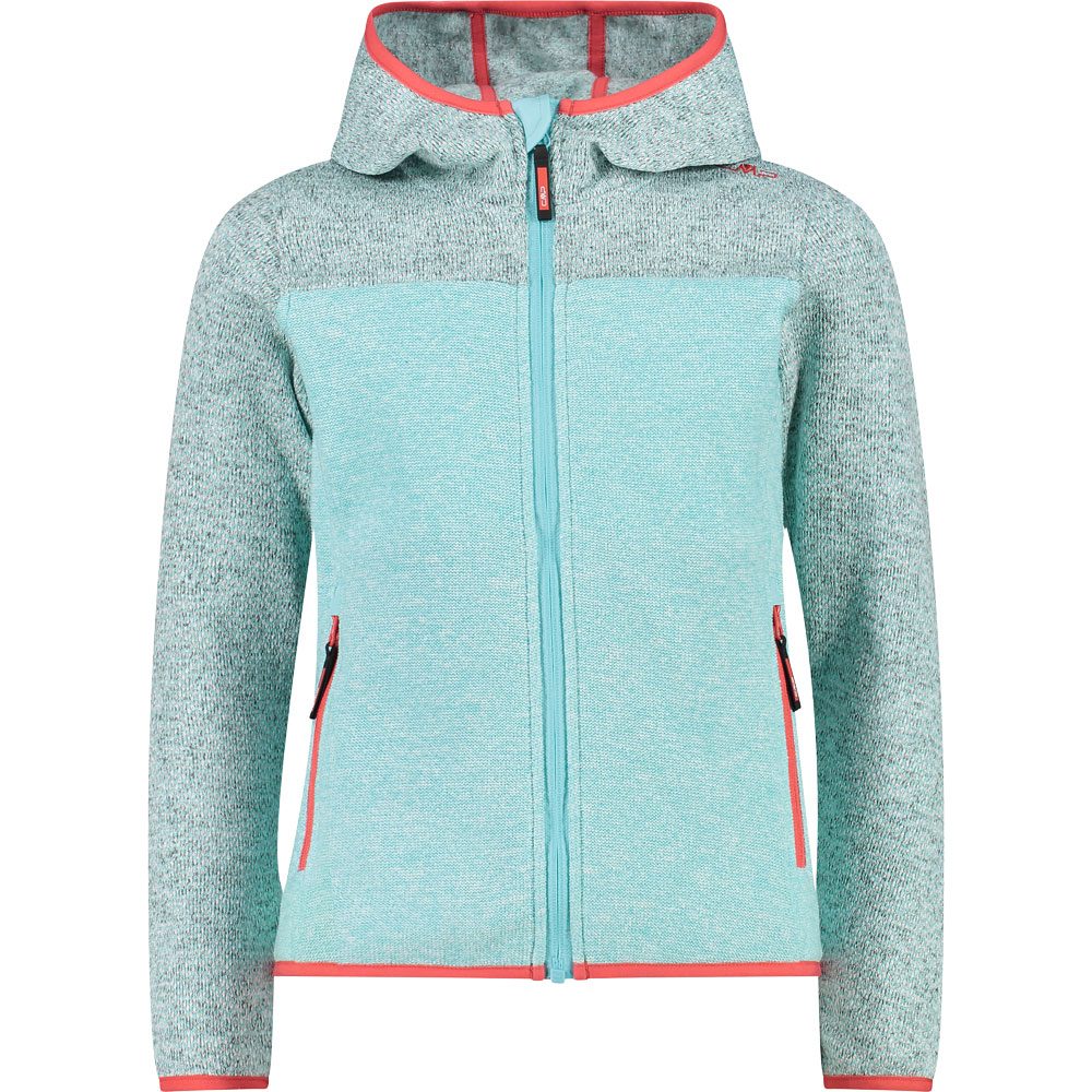 Hood Jacket at CMP Bittl Fix Sport acqua Girls Shop - Fleece