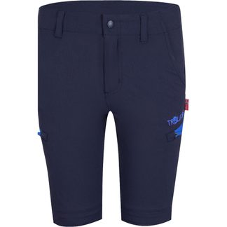 Kjerag Zip Off-Trekking Pants Kids navy medium blue