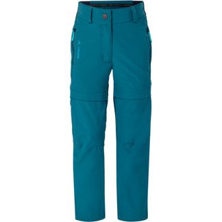VAUDE - Zip-Off Slim Fit Hiking Pants Kids blue sapphire