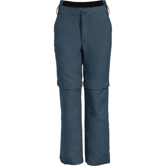 Detective Stretch Zip-Off Pants Kids steelblue