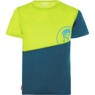 Trollkids - Sandefjord T-Shirt Kinder petrol lime