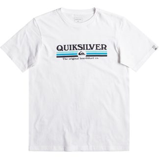 Quiksilver - Lined Up T-Shirt Jungen weiß