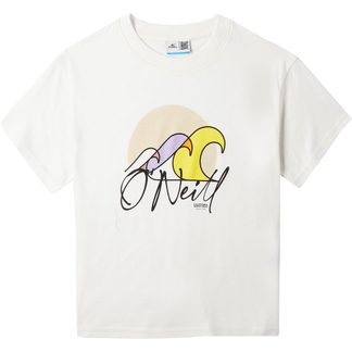 Addy Graphic T-Shirt Mädchen snow white