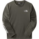 Teen Never Stop Longsleeve Kinder new taupe green
