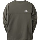 Teen Never Stop Longsleeve Kinder new taupe green