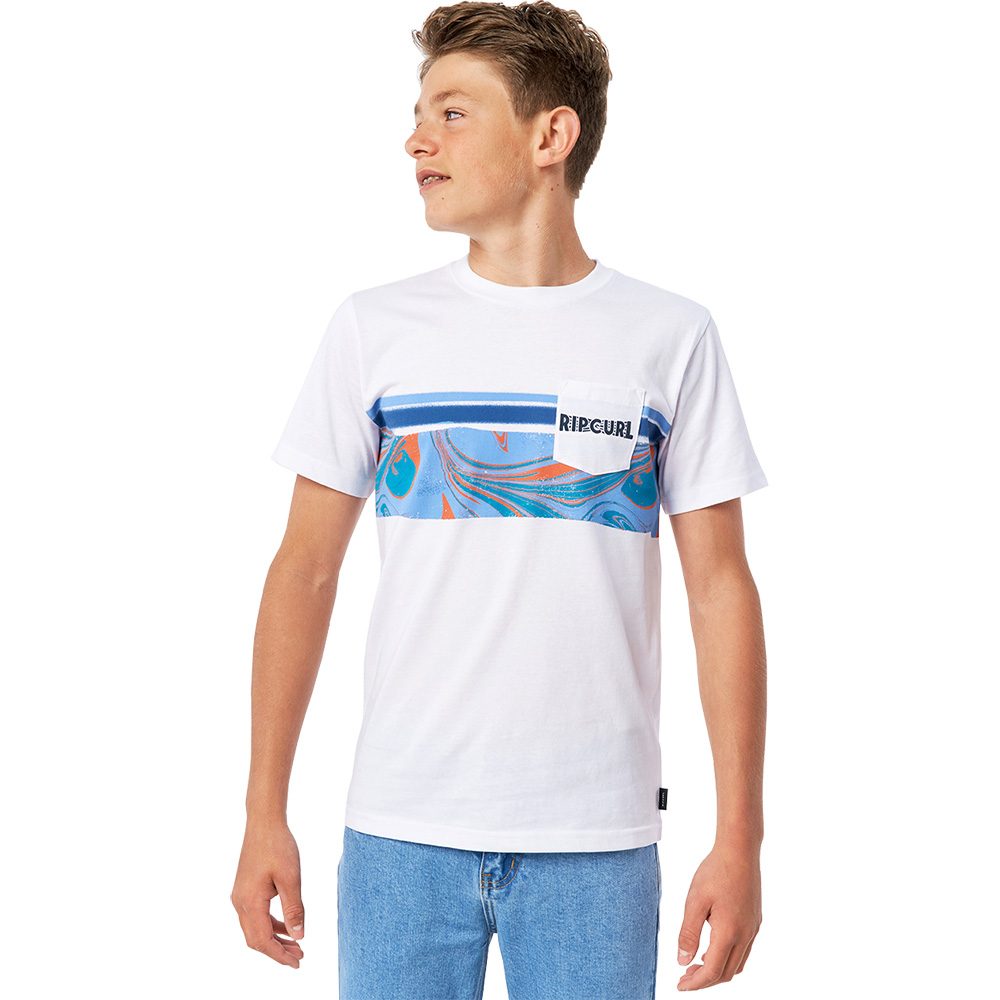 Blocker T-Shirt Jungen weiß