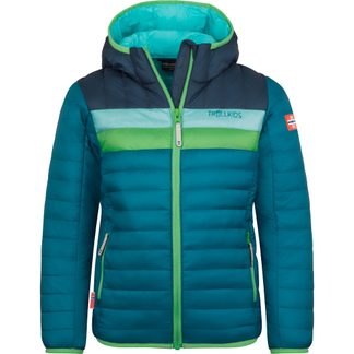 Eikefjord Steppjacke Kinder dark marine