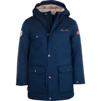 Trollkids - Gudvangen Parka Kinder mystic blue