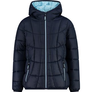 Isolationsjacke Kinder schwarzblau