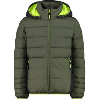 Isolationsjacke Kinder olive