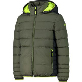 Isolationsjacke Kinder olive