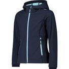 Fix Hood Softshelljacke Mädchen blau