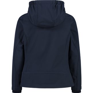 Fix Hood Softshell Jacket Girls blue