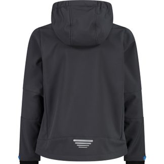 Fix Hood Softshelljacke Kinder antracite