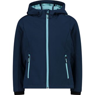 CMP - Fix Hood Softshell Jacket blue at Sport Shop