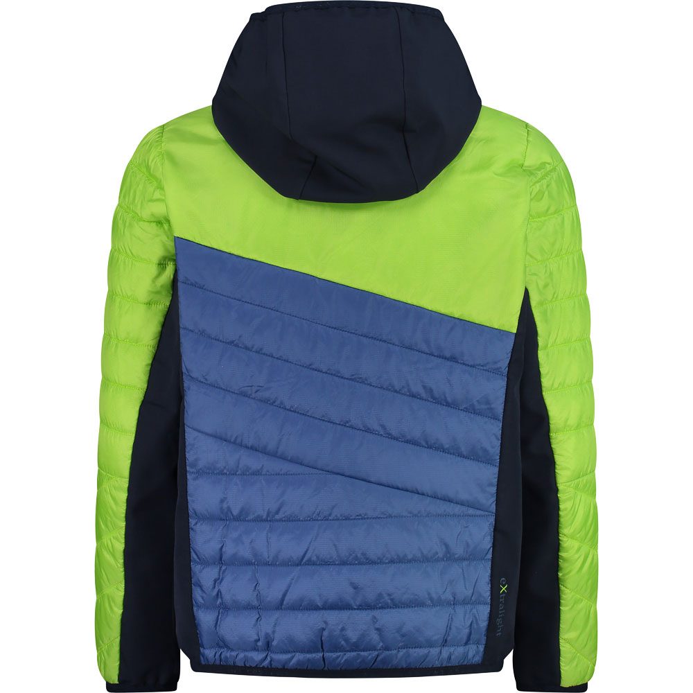 Shop at CMP Sport - Fix Bittl Hybrid Kids Hood blue Jacket