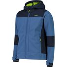 Fix Hood Softshell Jacket Kids dusty blue