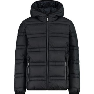 Isolationsjacke Kinder schwarz