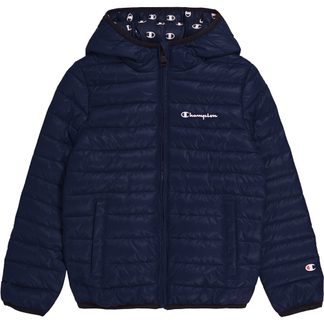 Outdoor Hooded Jacket Kids navy blue