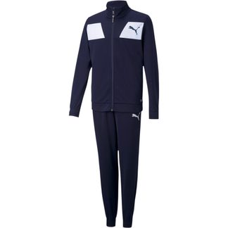 Puma - Polyester Shop lake Sport Suit Track at Kids Bittl blue