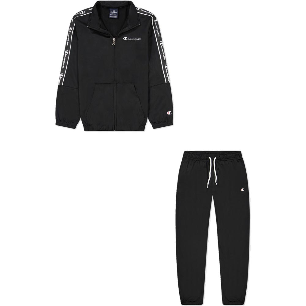 Champion - Full Zip Suit Jogginganzug Kinder black beauty kaufen im Sport  Bittl Shop