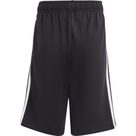 Essentials 3-Stripes Knit Shorts Kids black