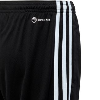 Train Essentials Aeroready 3-Streifen Shorts Kinder schwarz