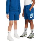 Sportswear Club Fleece French Terry Shorts Kinder court blue