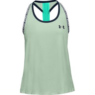 Under Armour - Knockout Tanktop Mädchen seaglass blue