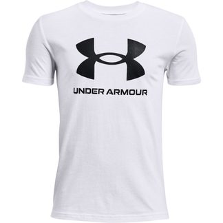 Under Armour - Sportstyle Logo T-Shirt Jungen weiß