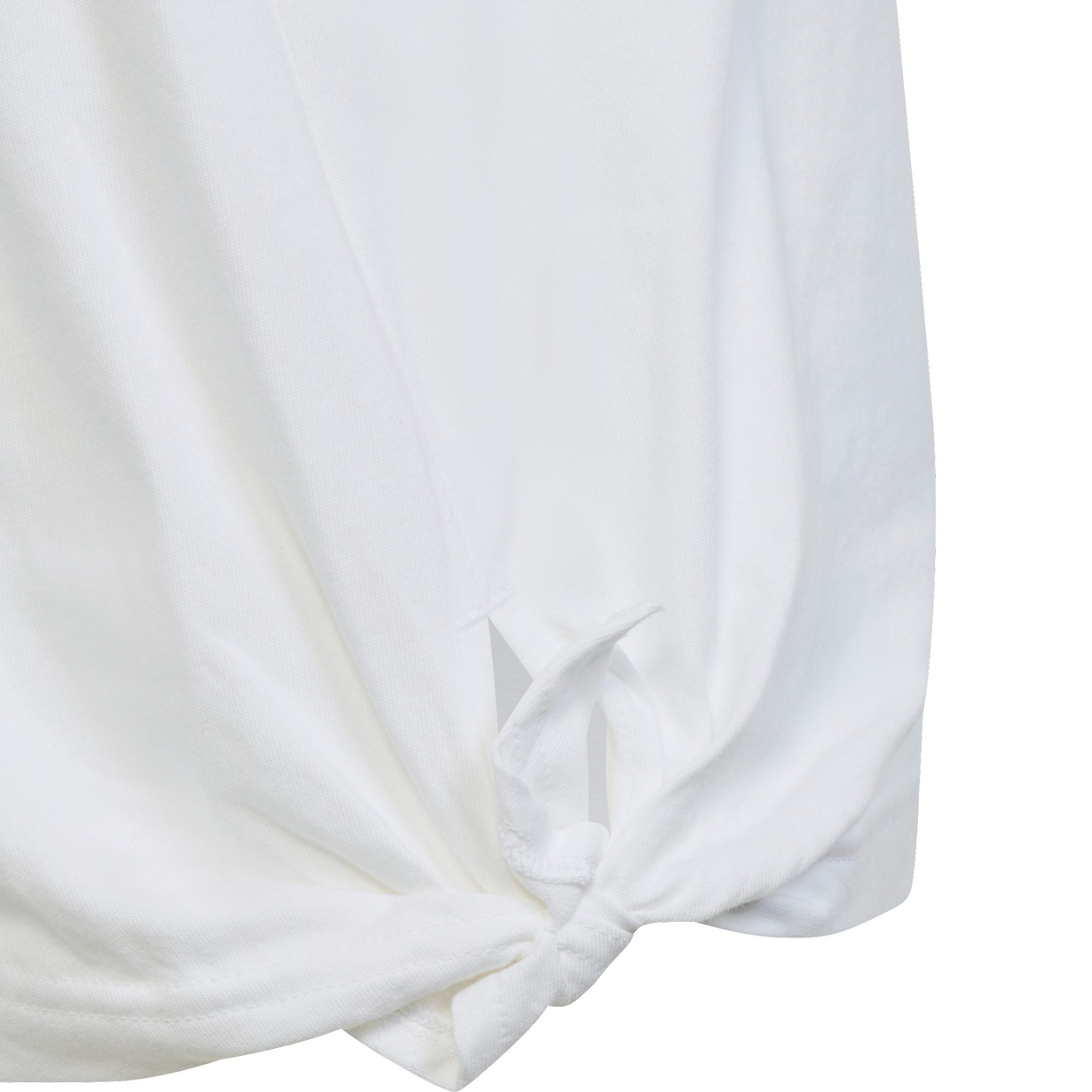 adidas Dance Knotted T Shirt Madchen white