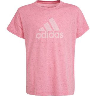 adidas - Future Icons Cotton Loose Badge of Sport T-Shirt Girls bliss pink