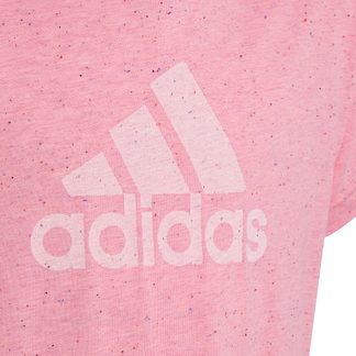 Future Icons Cotton Loose Badge of Sport T-Shirt Mädchen bliss pink