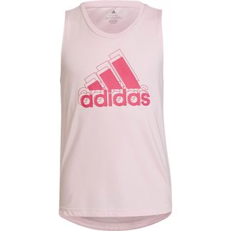 adidas - Aeroready Designed to Move BrandLove Tank Top Girls clear pink