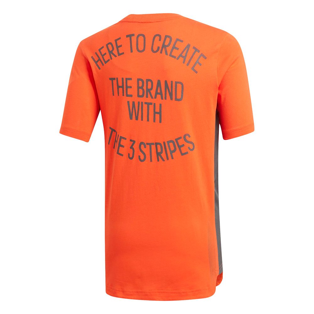 ID T-Shirt Jungen active orange black