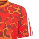Future Icons 3-Streifen T-Shirt Jungen semi impact orange