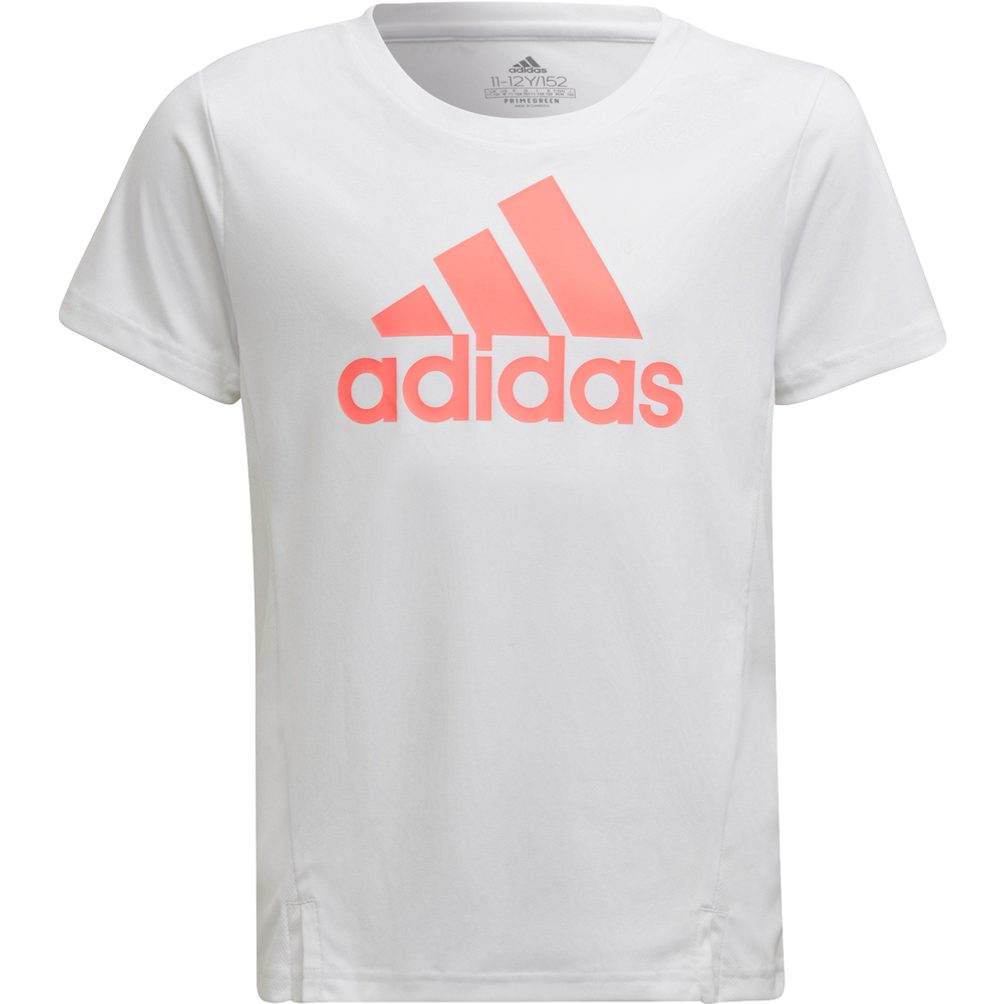 borst Kampioenschap kapitalisme adidas - Designed To Move T-shirt Girls white acid red at Sport Bittl Shop